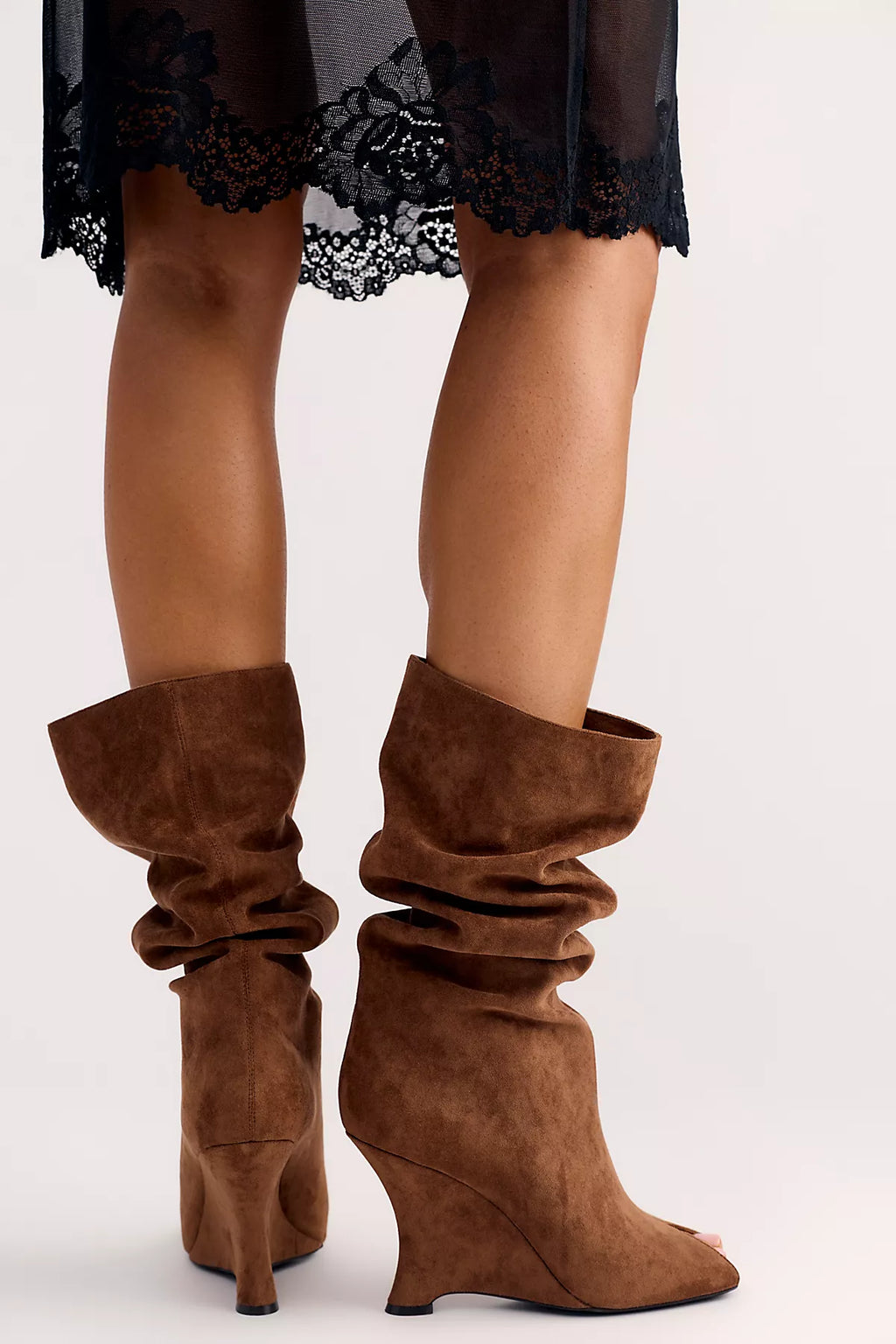 Just A Peep Slouch Boots