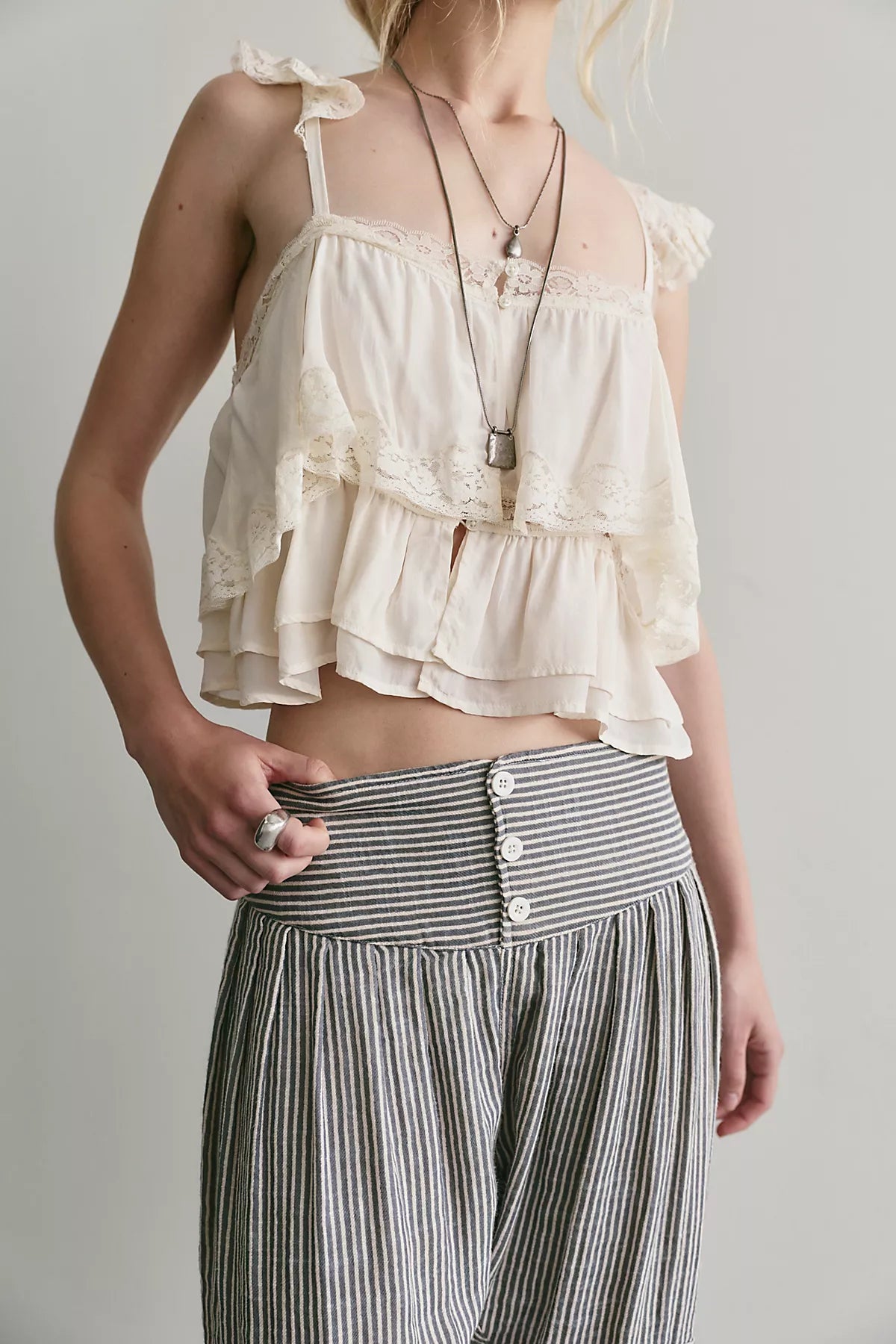Carmen Tapered Pull-On Harem Pants