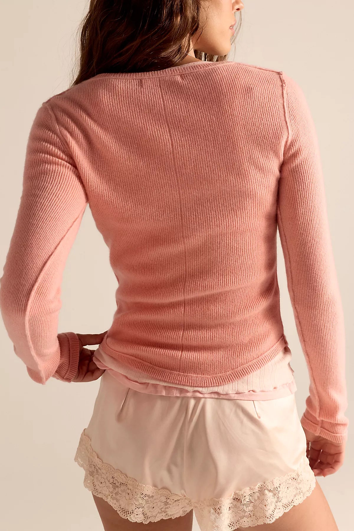 We The Free Hudson Solid Cashmere Henley