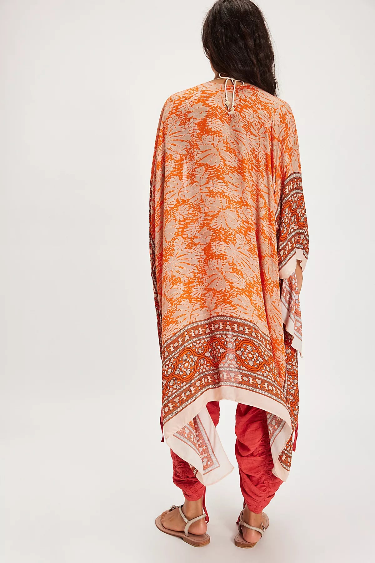 Magic Dance Border Print Duster