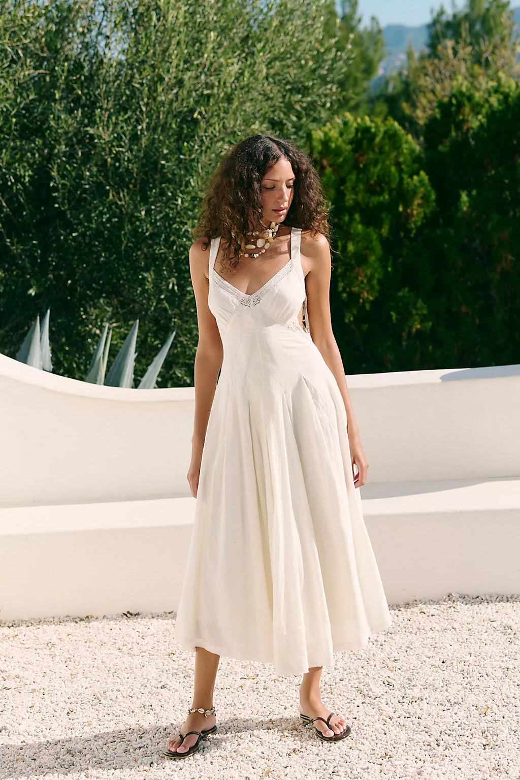 Vivi Cotton Midi Dress
