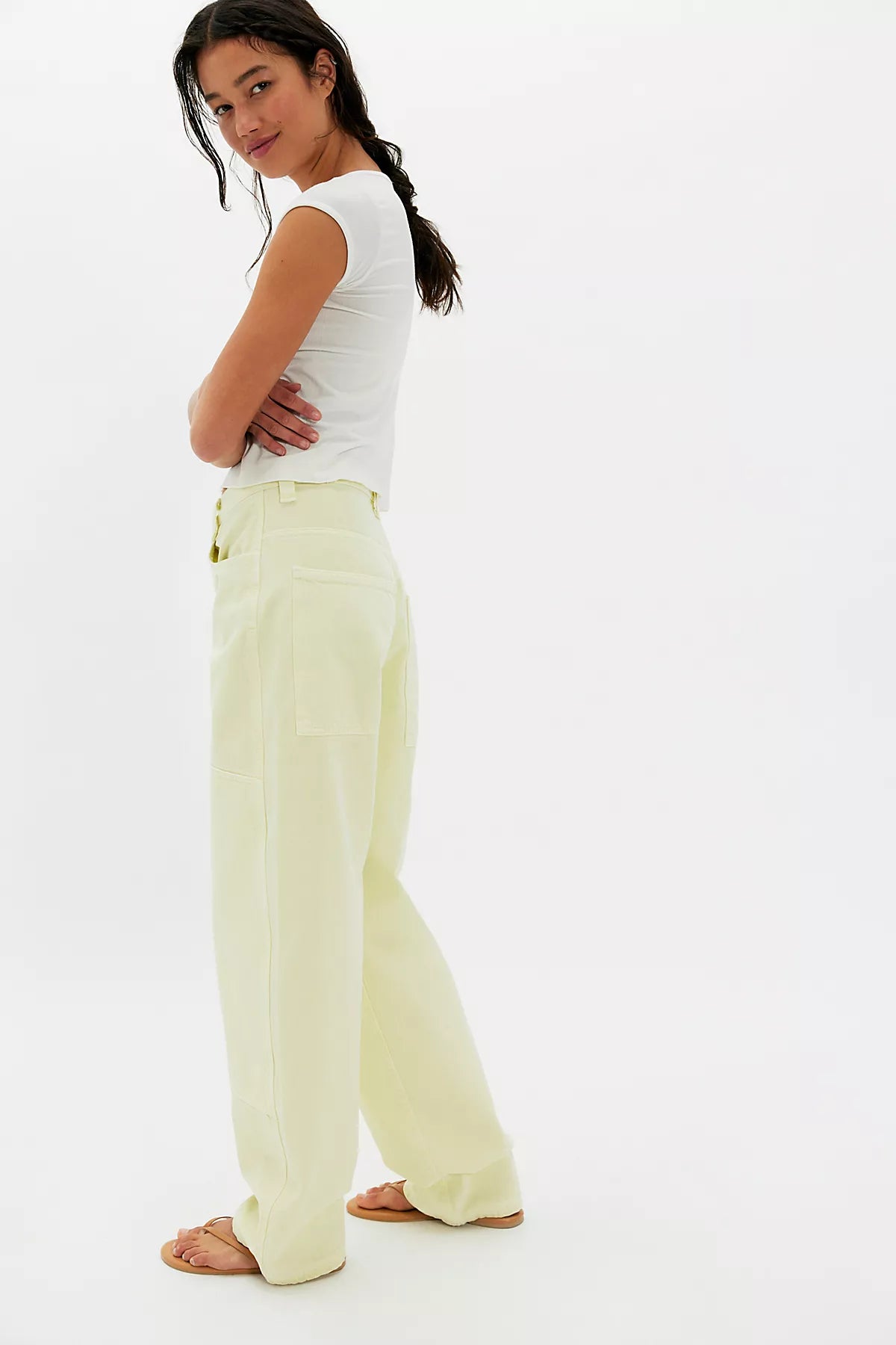 AGOLDE Laria Pieced Jeans