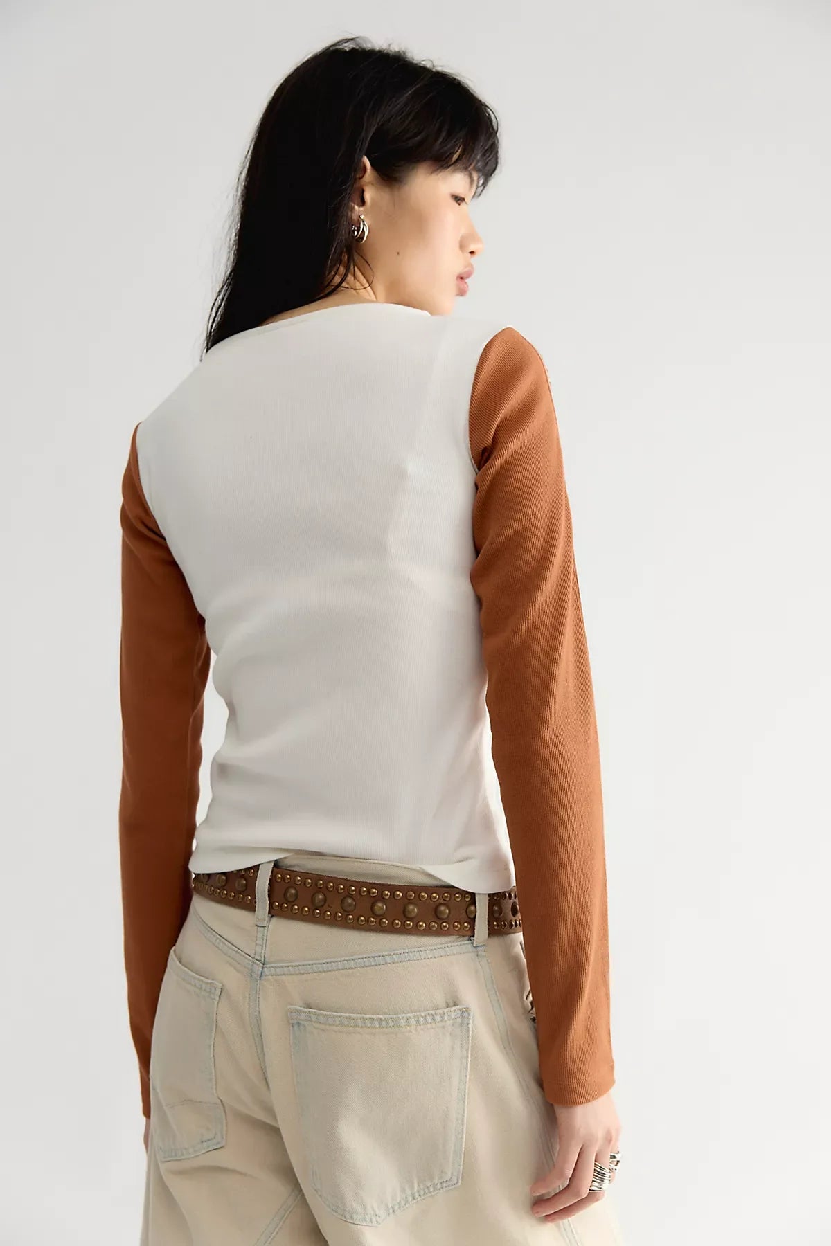 Sunday Market Folklorian Twist Long Sleeve Top