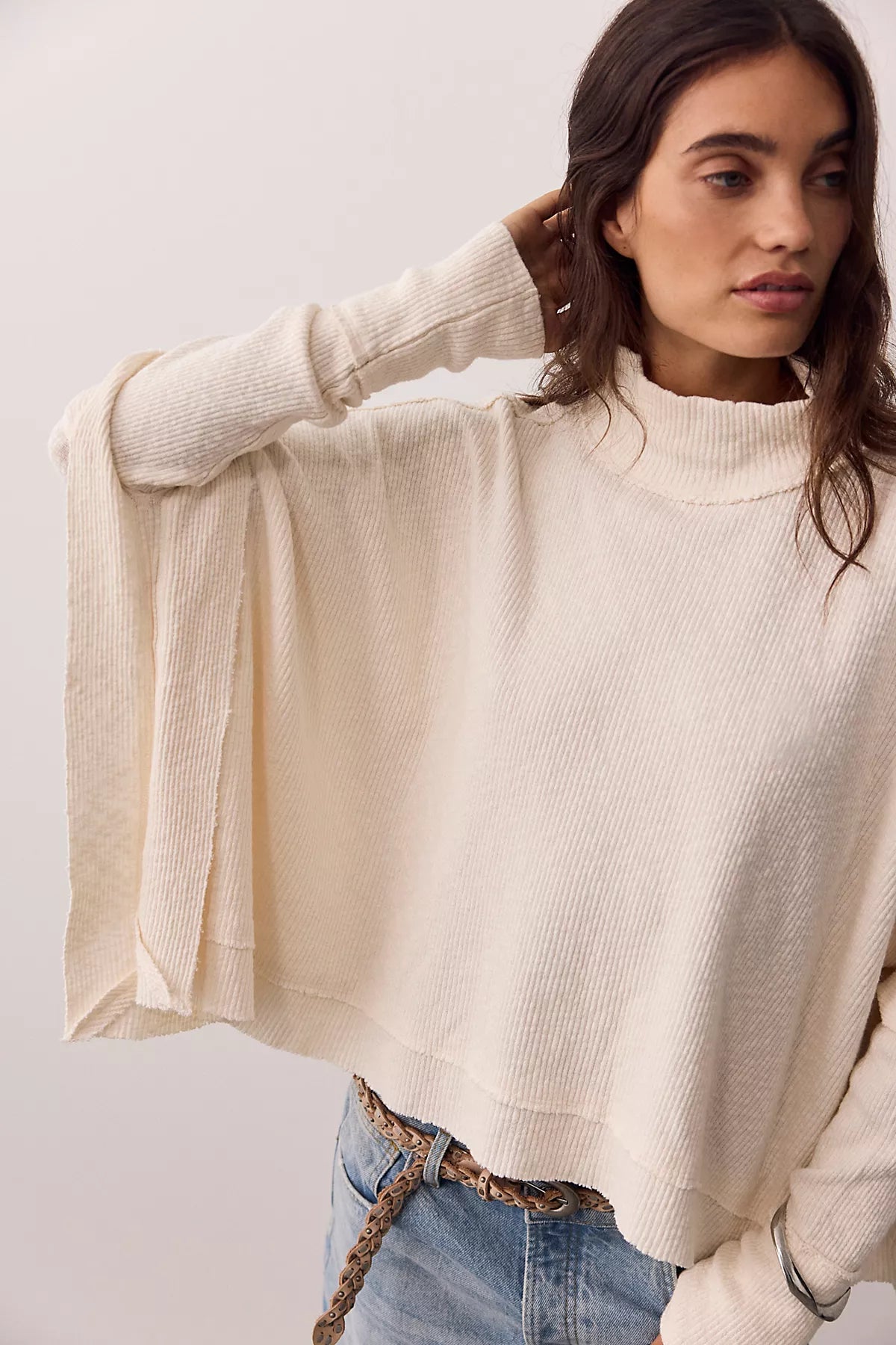We The Free Moon Daisy Turtleneck Twofer