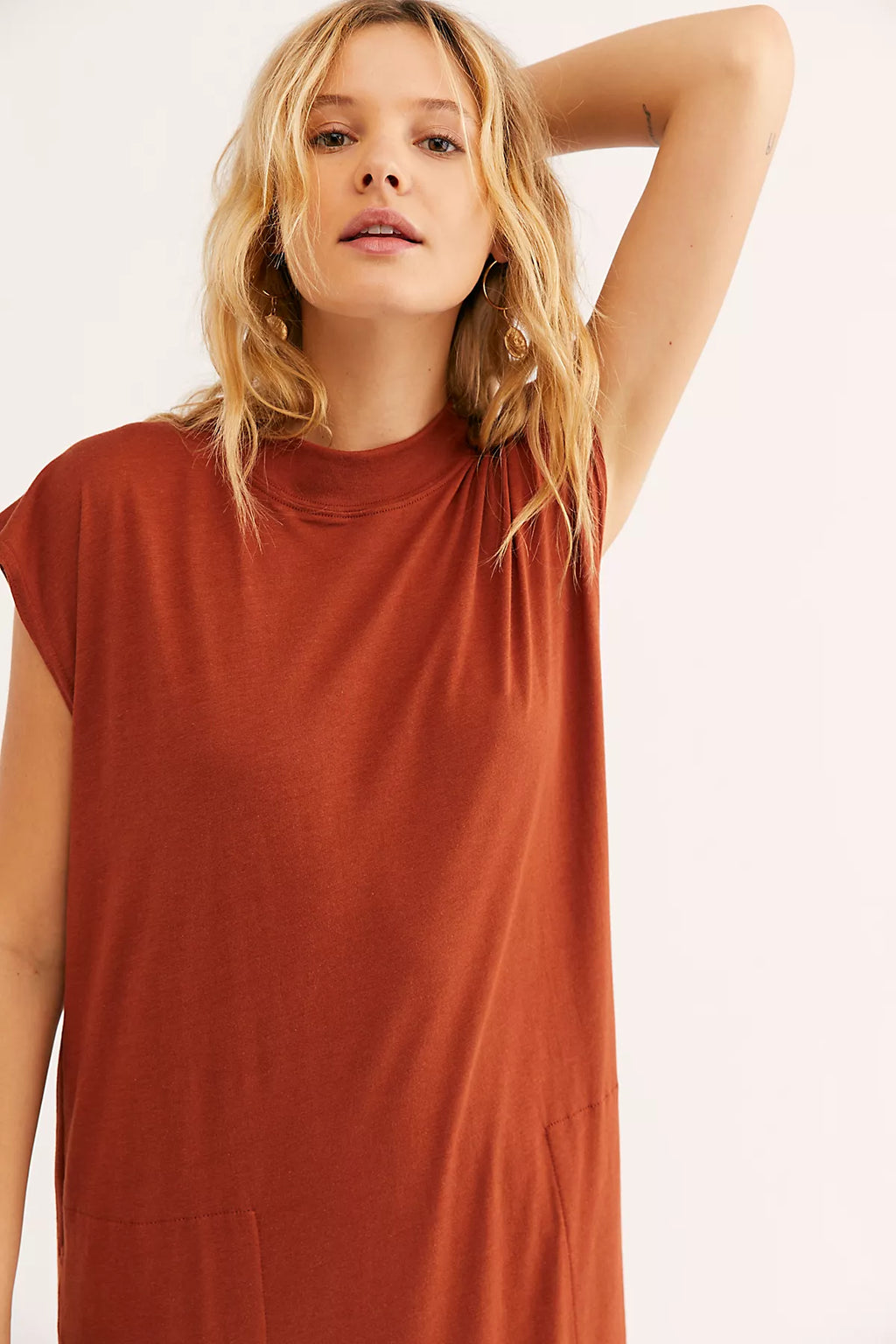 All Day Long Midi T-Shirt Dress