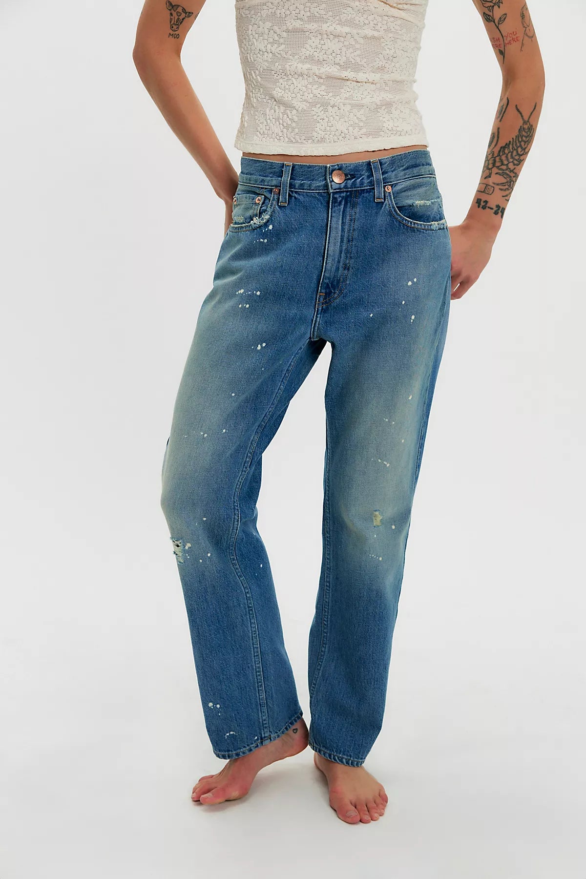 Red Card Jude Straight-Leg Jeans