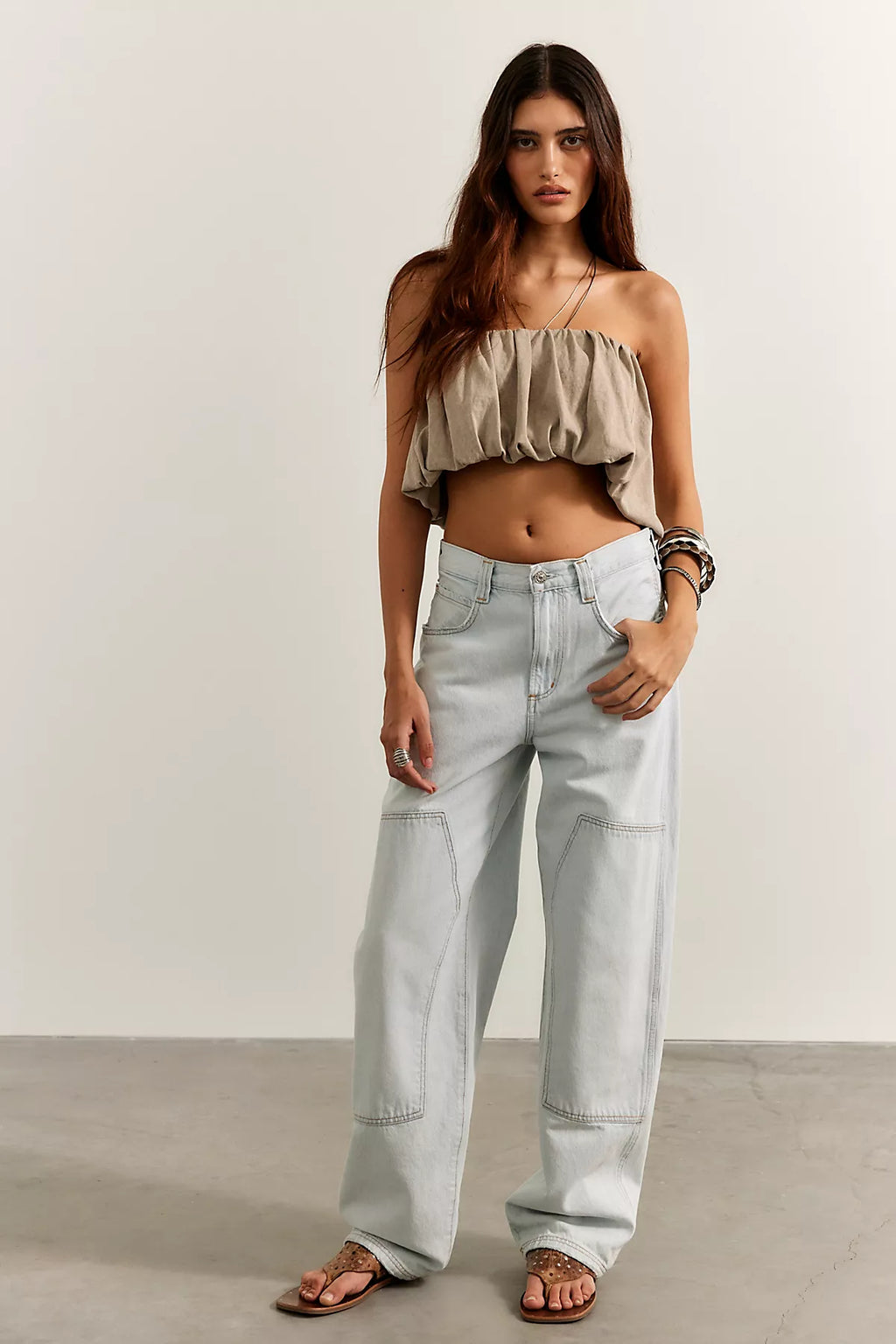 AGOLDE Laria Pieced Jeans