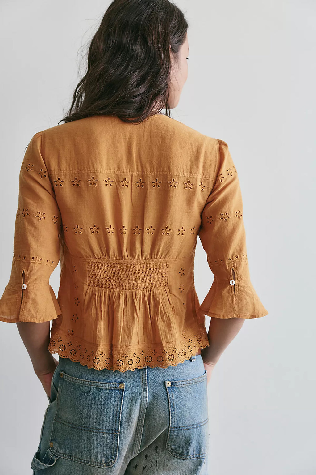 Salone Eyelet Top