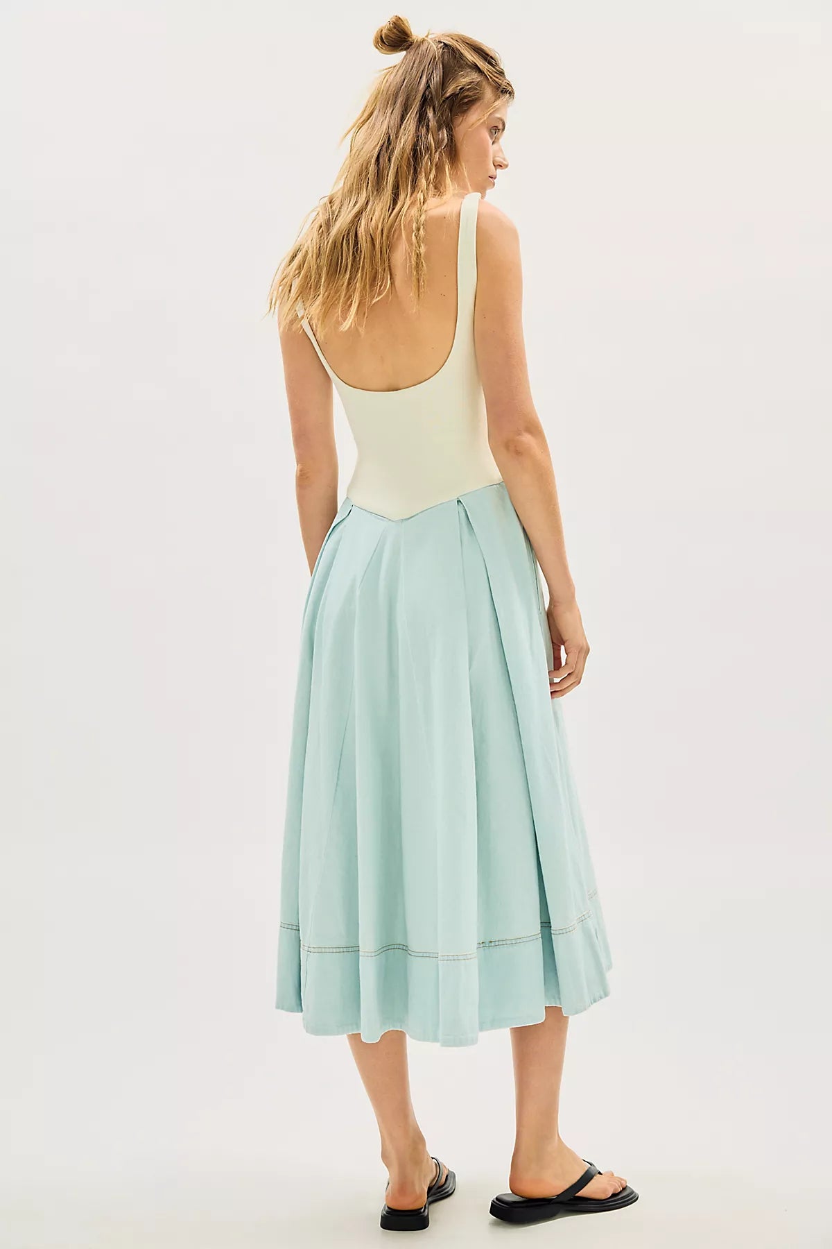 Elio Denim Midi Dress