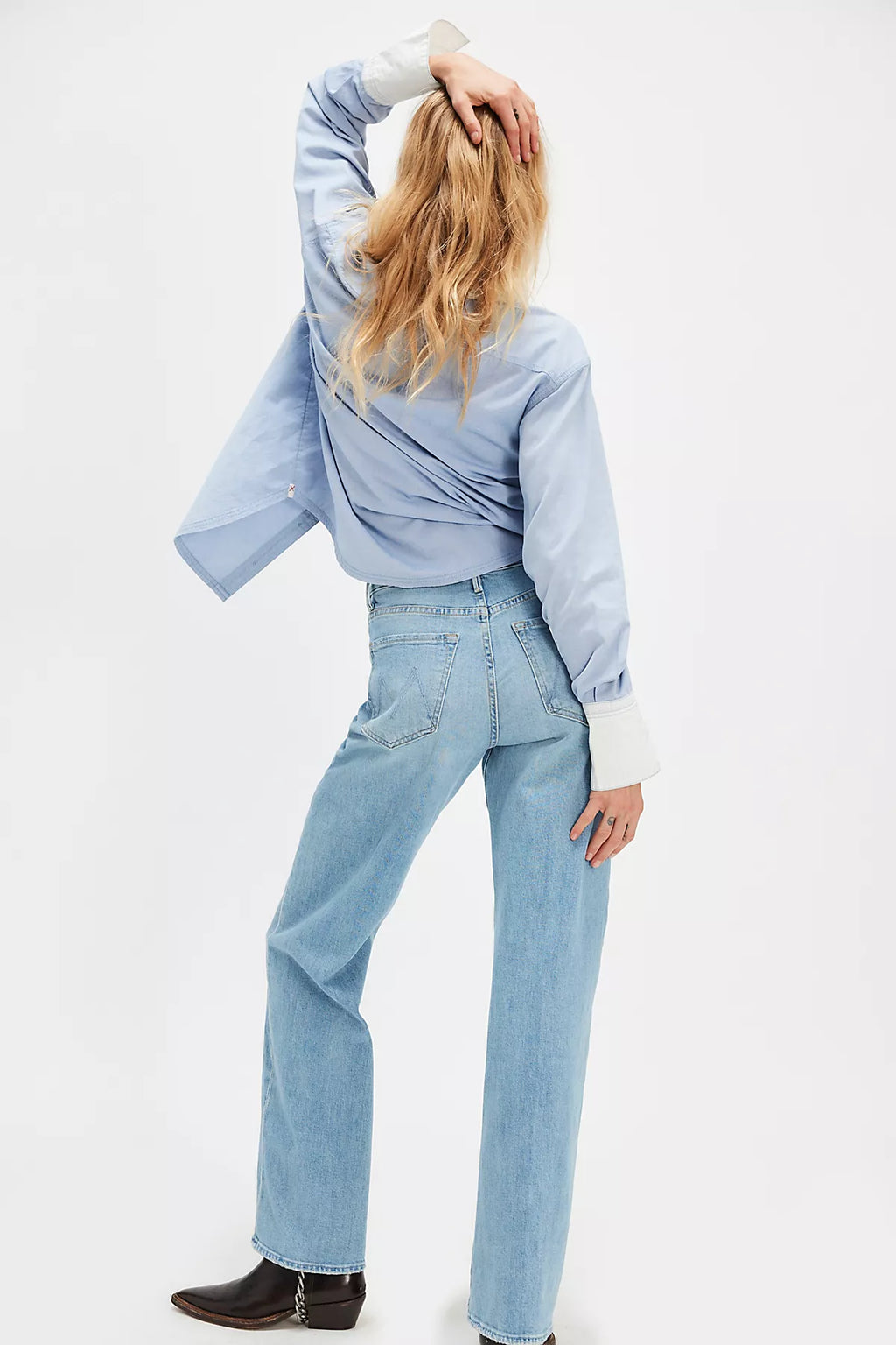 MOTHER The Lasso Sneak Jeans