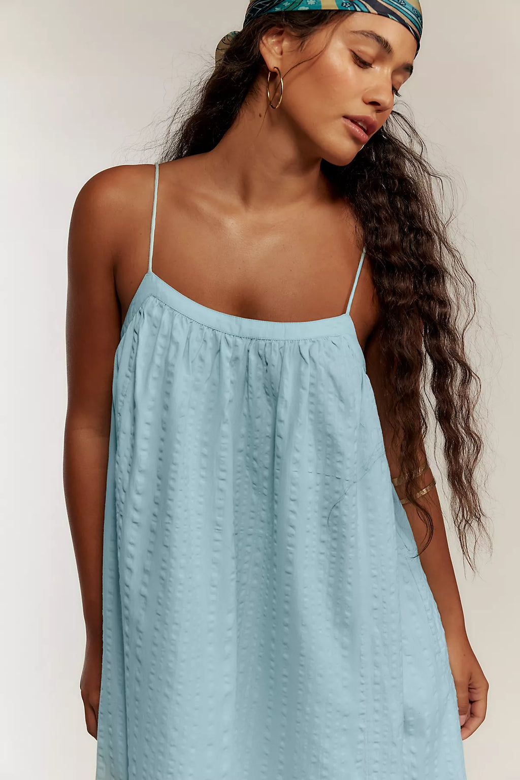 Marisol Textured Cotton Maxi Dress