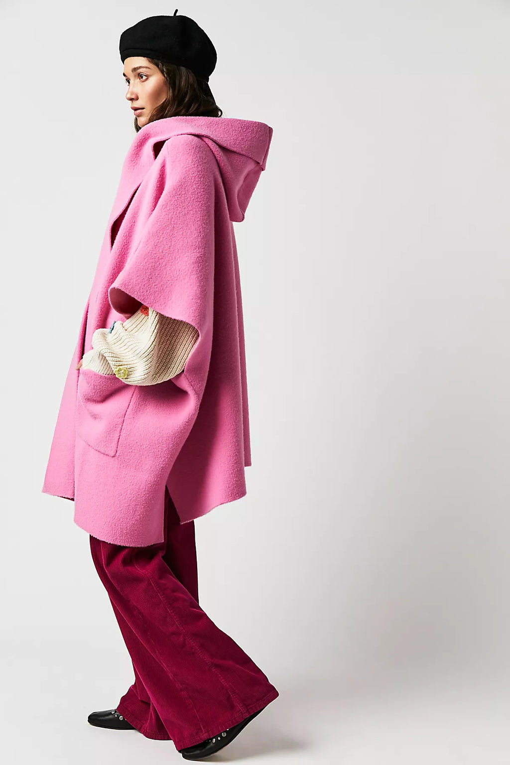 All I Need Cozy Hooded Duster
