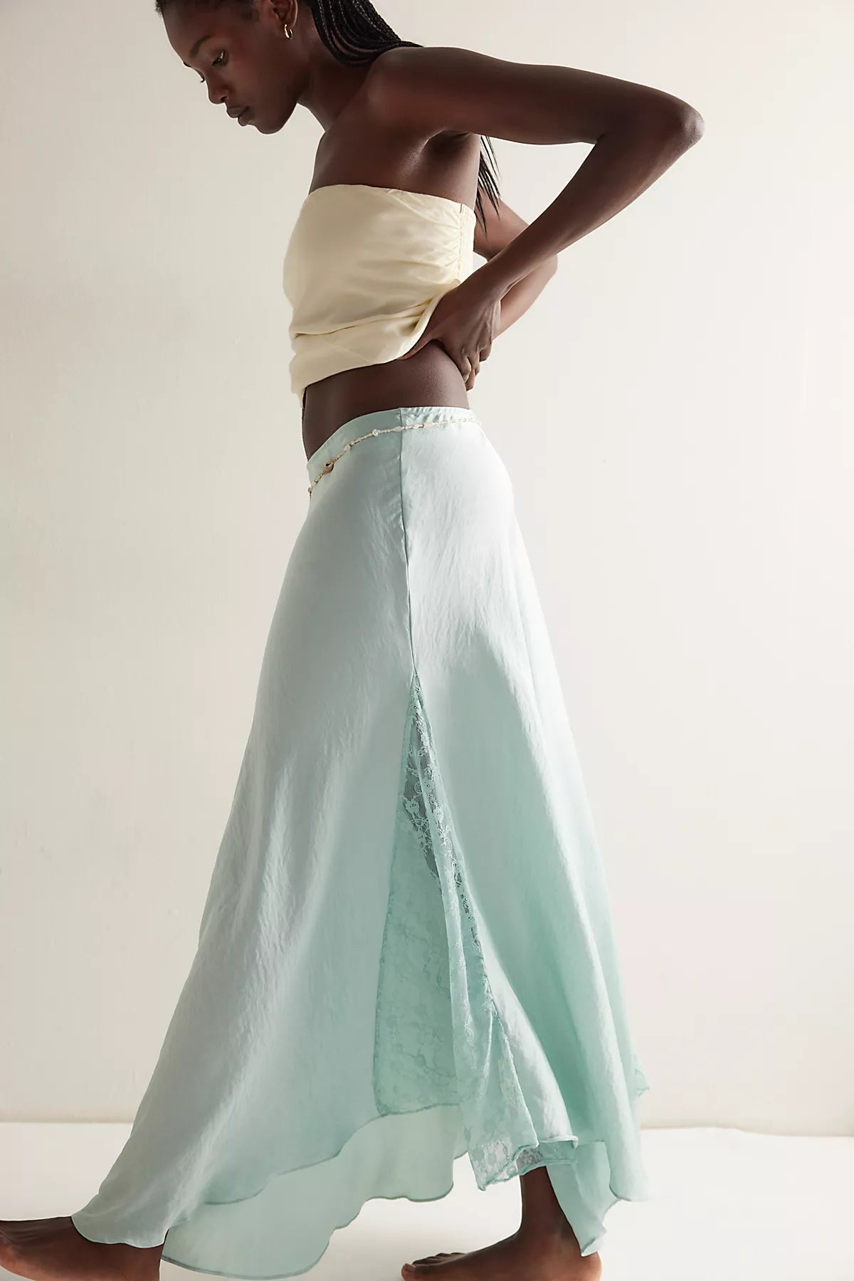 Make You Mine Maxi Slip Skirt