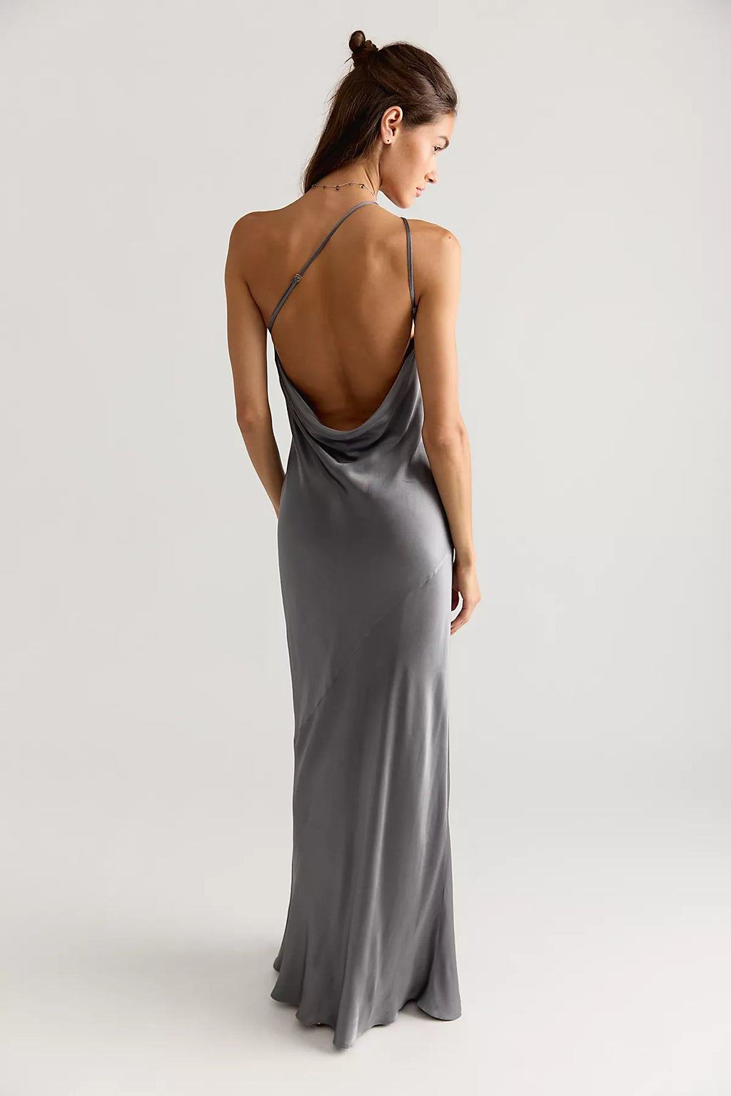 Shona Joy La Lune One-Shoulder Maxi Dress