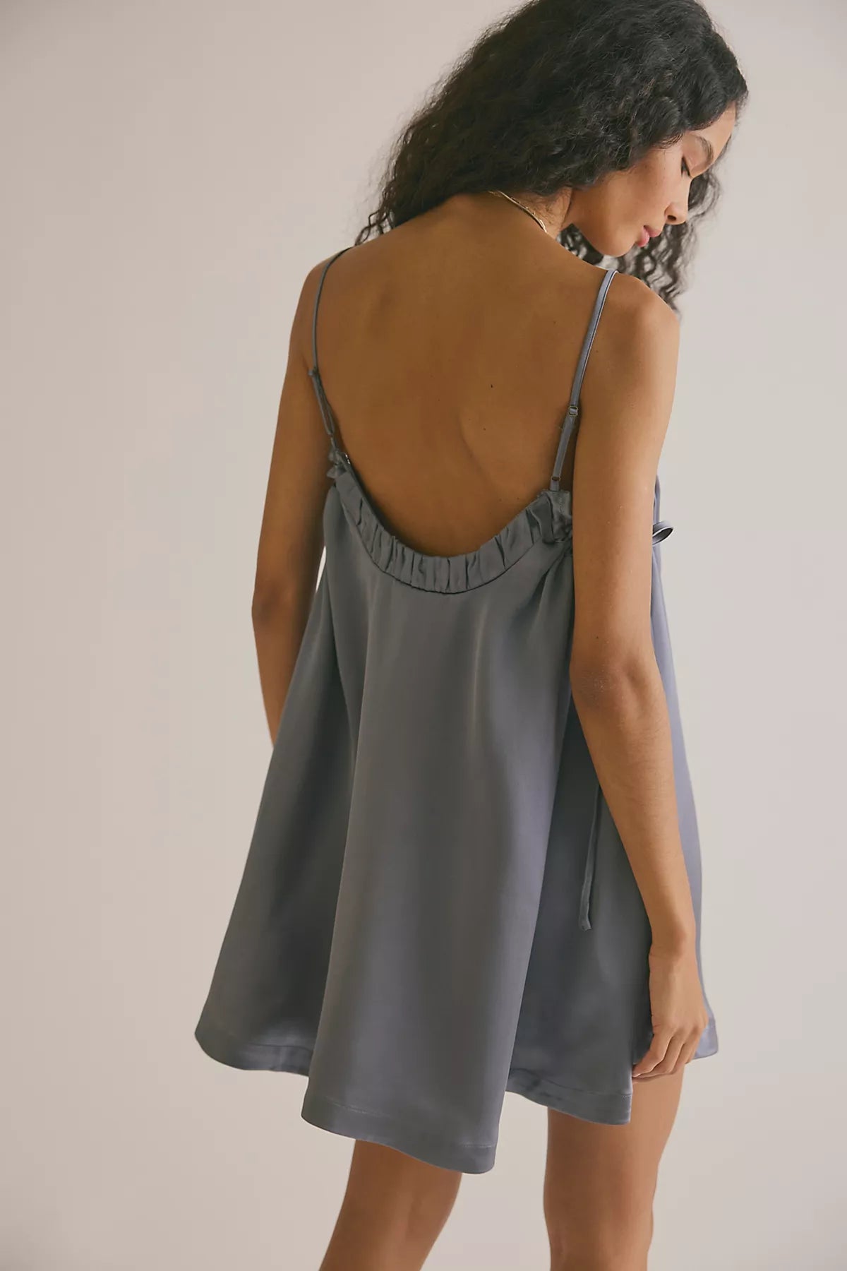 Sundown Mini Slip Dress