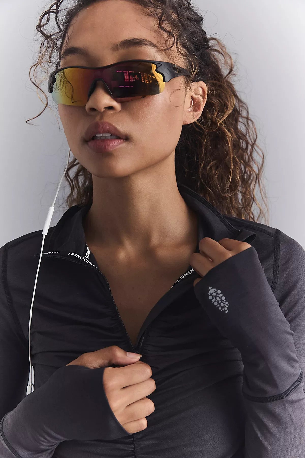 Tempo Ruched UV Protection Half Zip