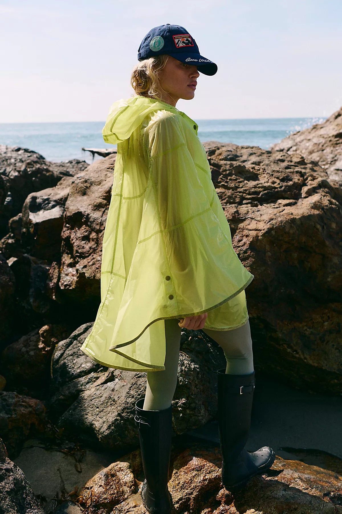 Rain Drop Packable Poncho