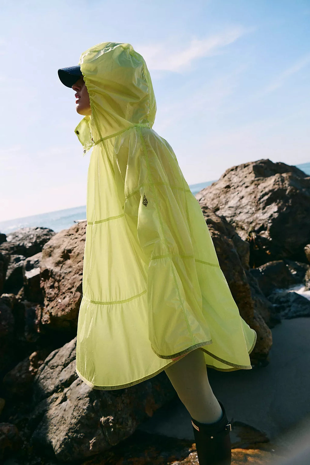 Rain Drop Packable Poncho
