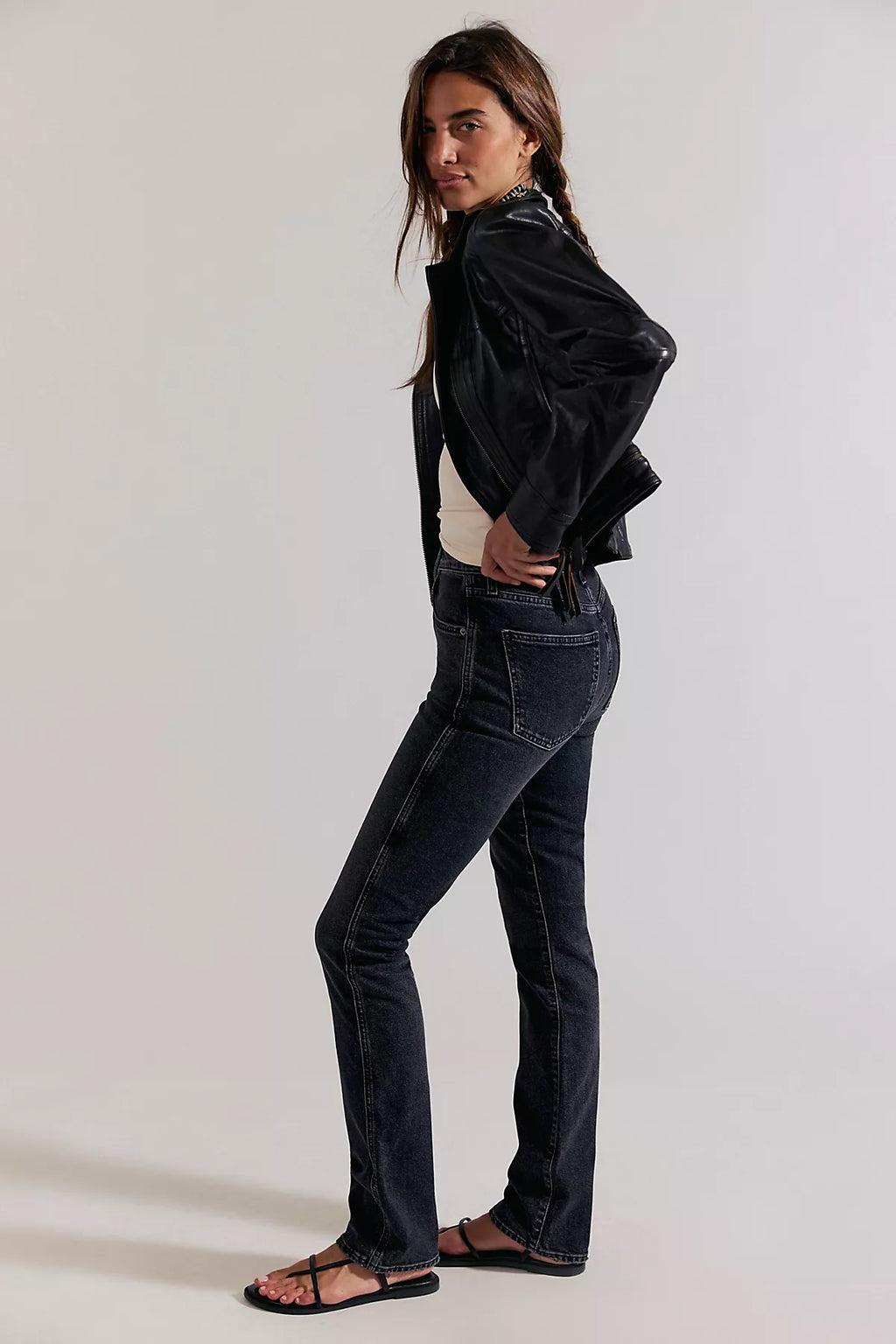AGOLDE Jetta Stacked Skinny Jeans