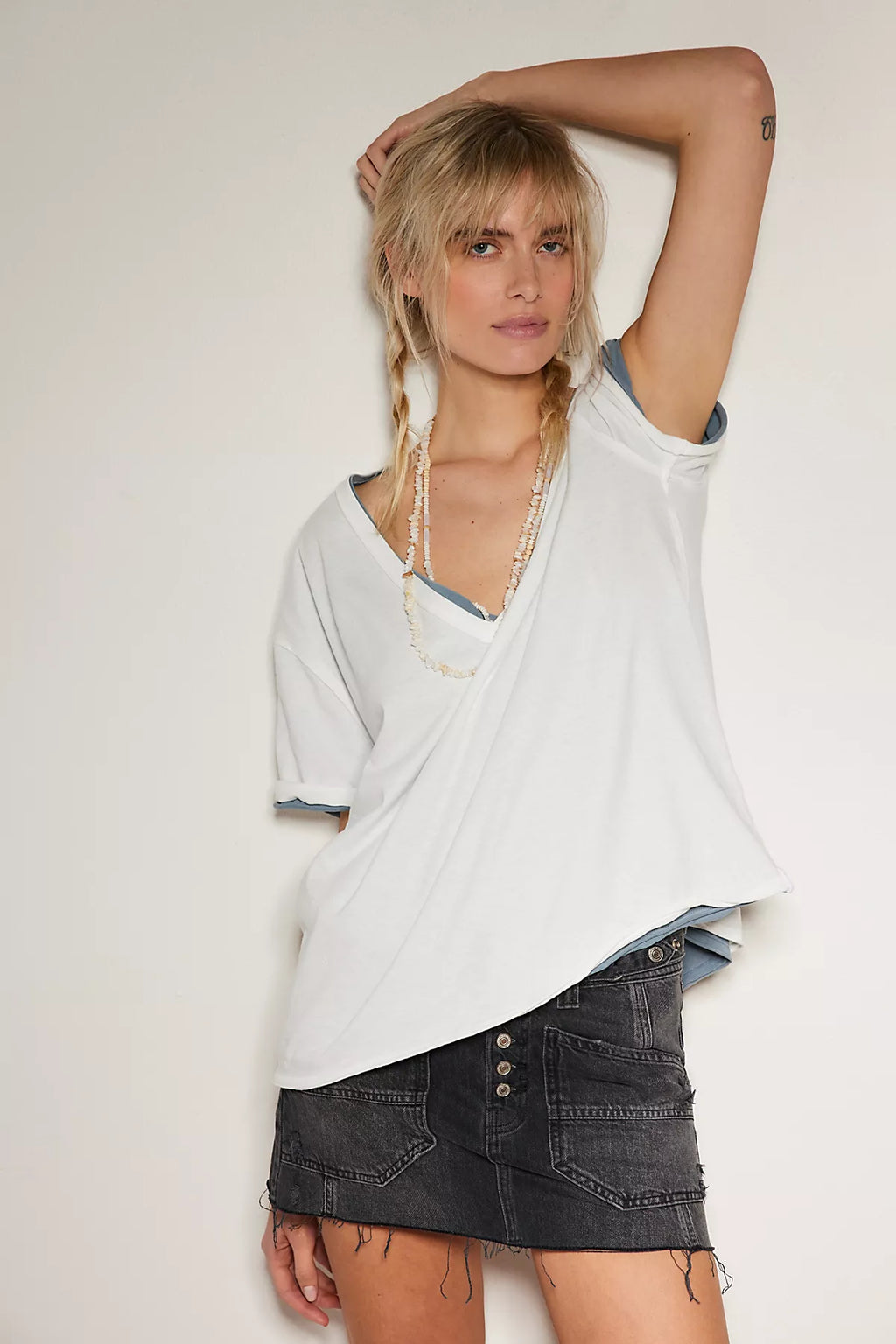 We The Free Nina V-Neck Tee