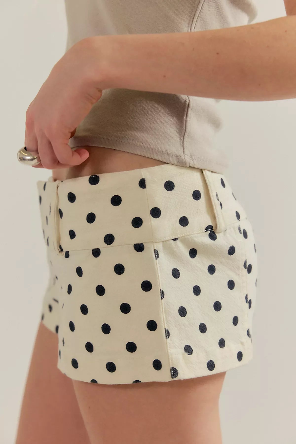 Ana Printed Micro Shorts