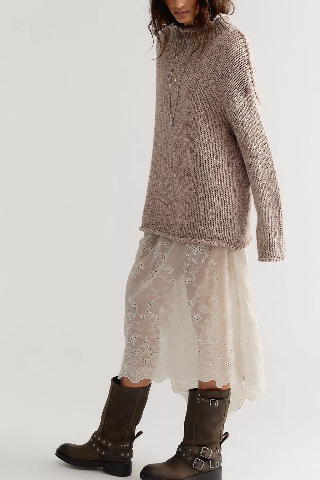 Opal Rollneck Knit Tunic