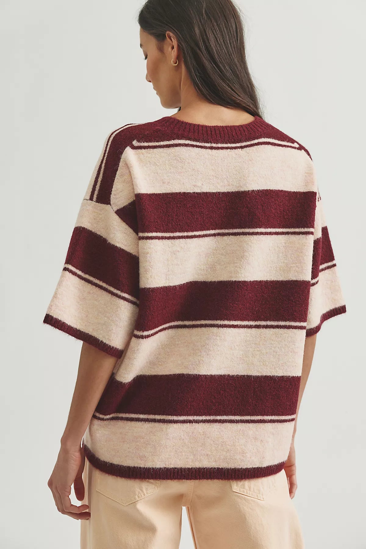 Margot Stripe SoftSpun Sweater Tee