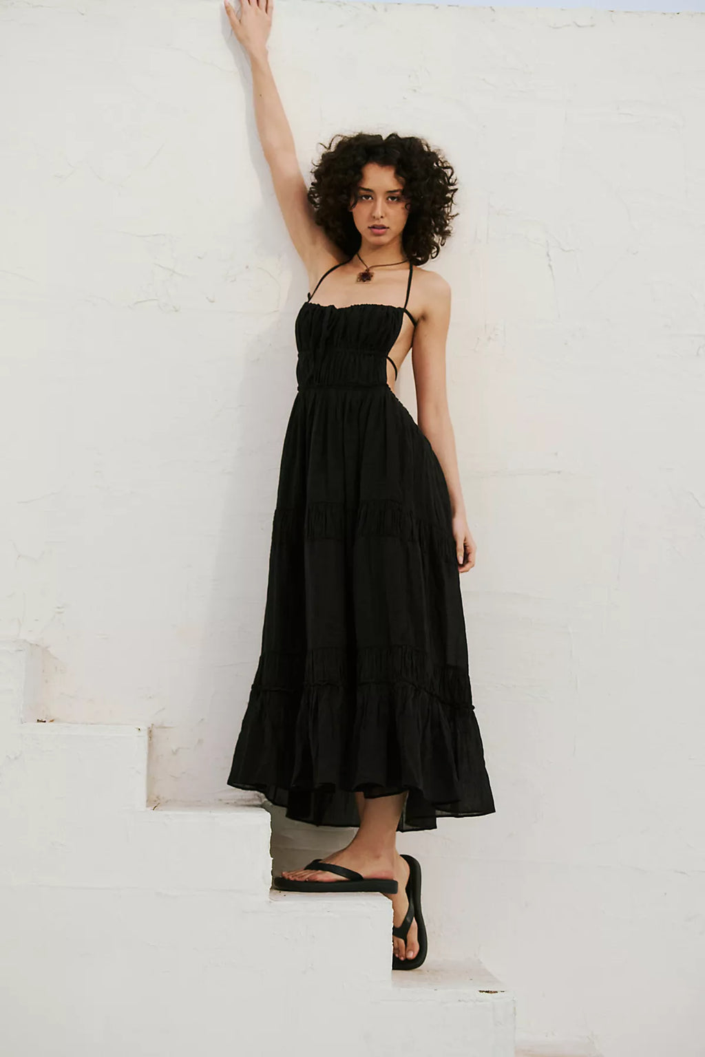 Taking Sides Maxi Dress
