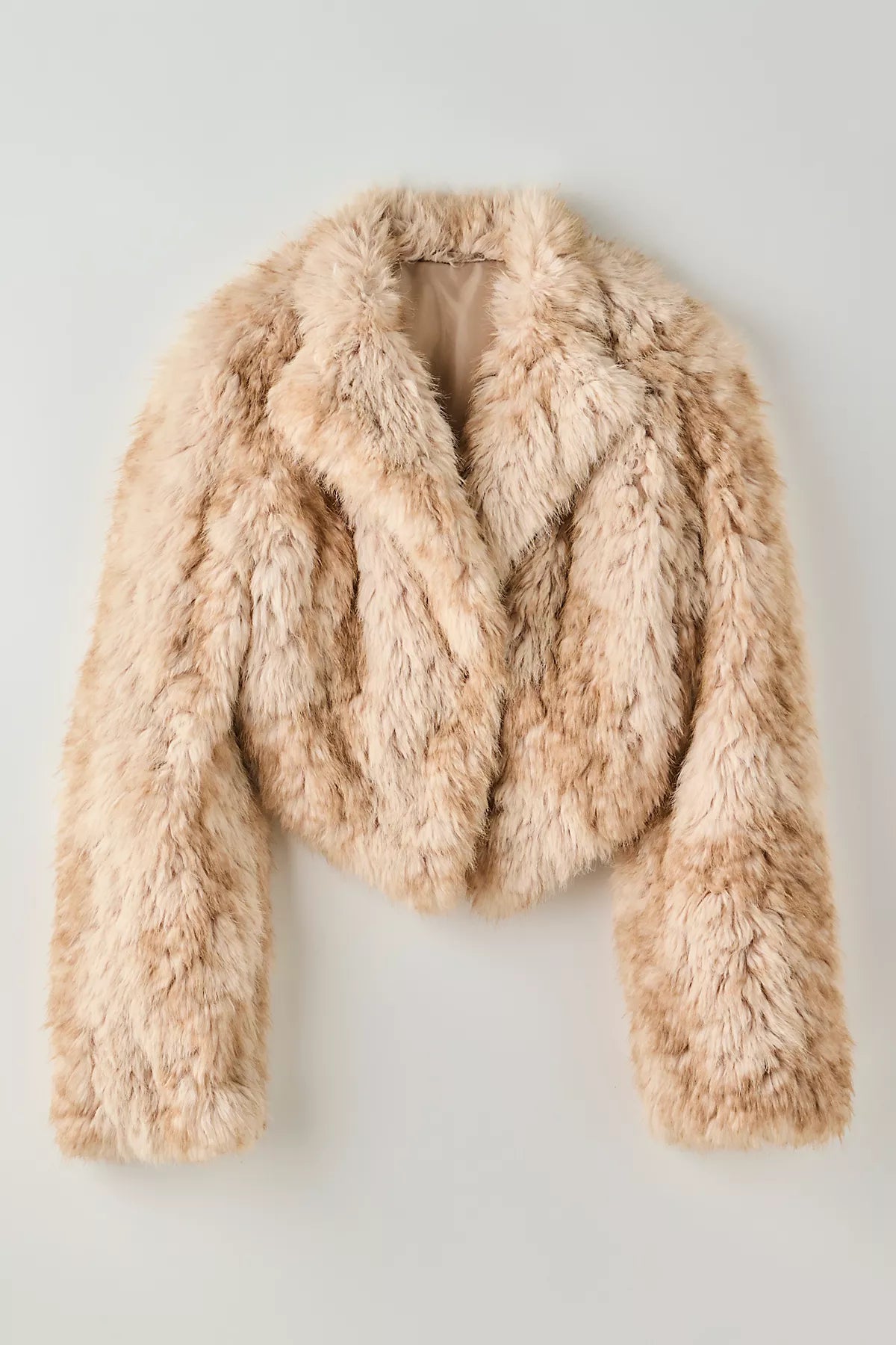Supernova Cropped Faux Fur Jacket