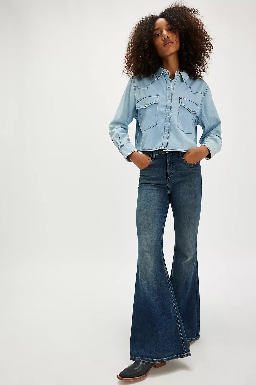 Lee High-Rise Ever Fit Flare Jeans
