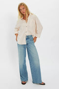 AMO Kira Wide-Leg Jeans