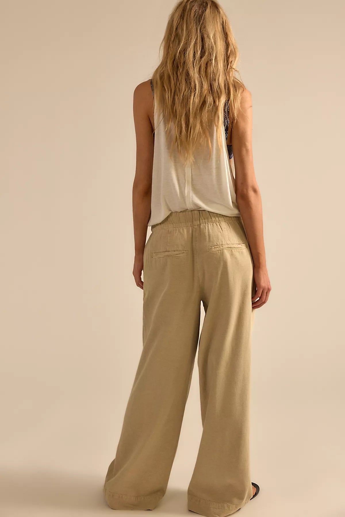 Tidal Moon Low-Rise Pull-On Pants