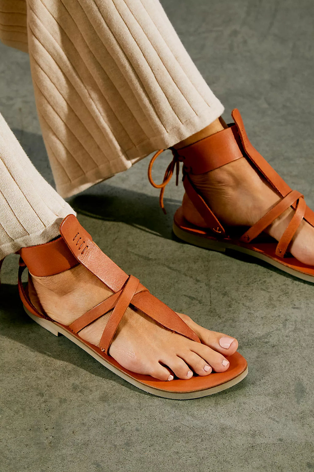 Vacation Day Wrap Sandals