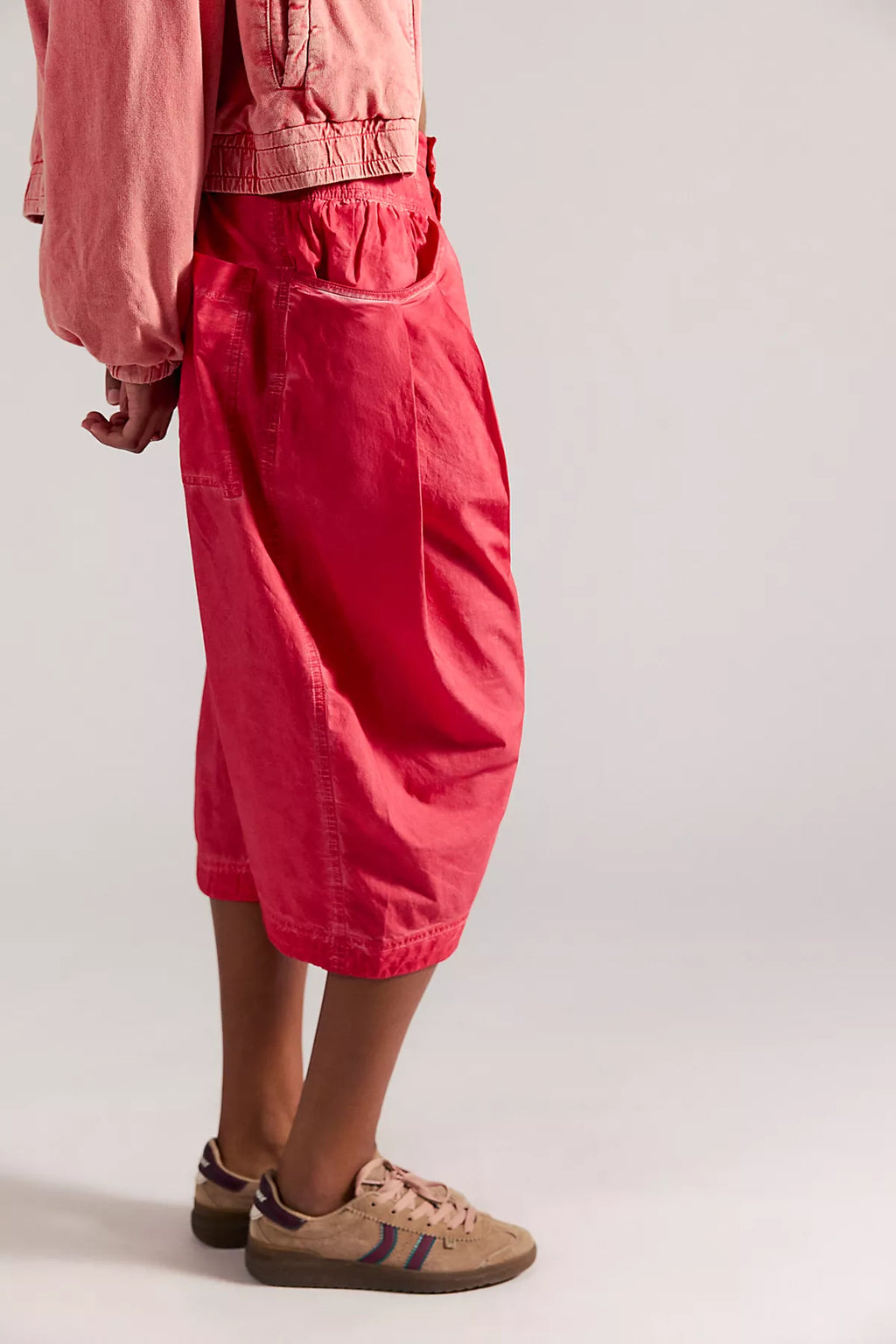 Sundry Cropped Harem Pants