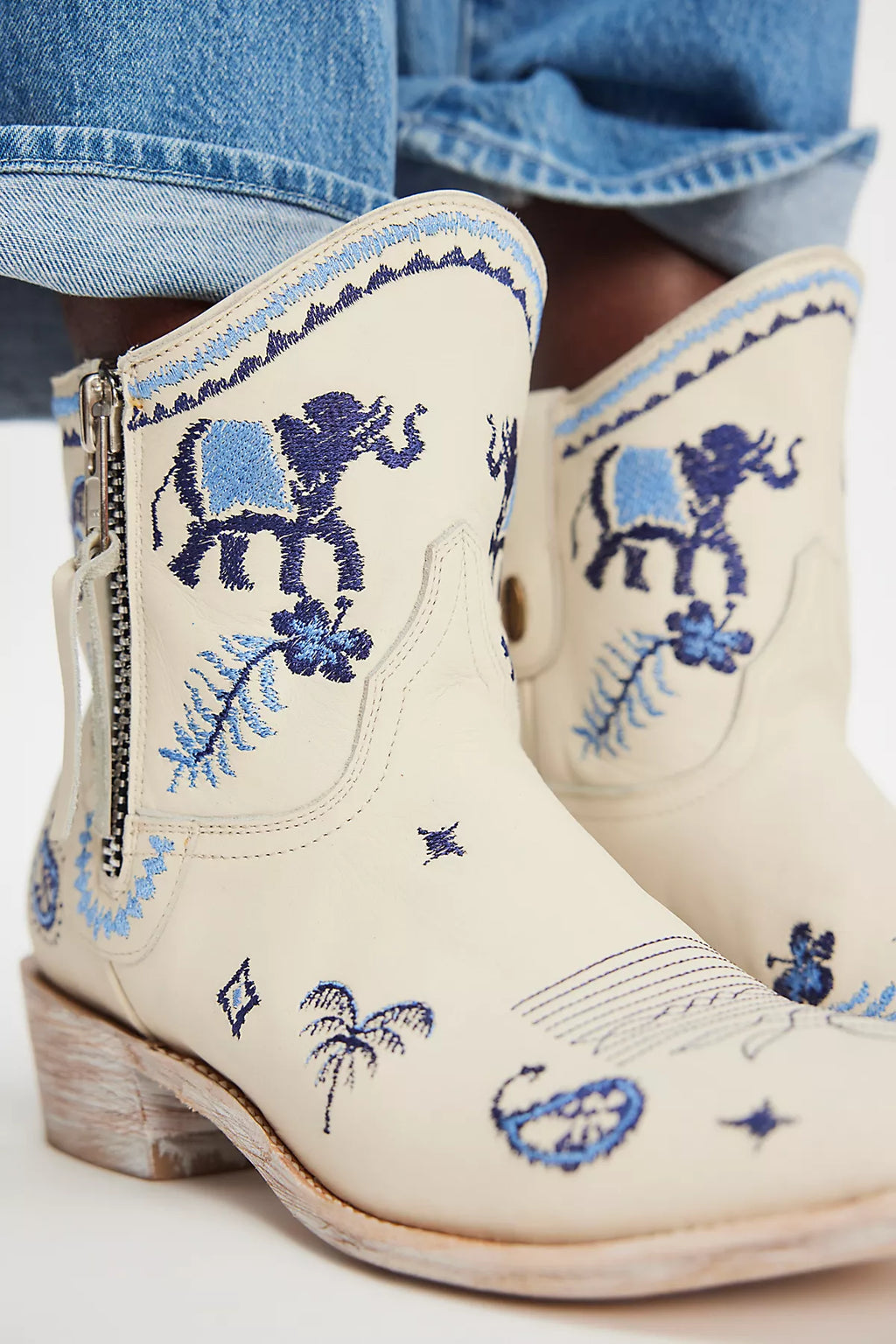 Scenic Route Embroidered Boots