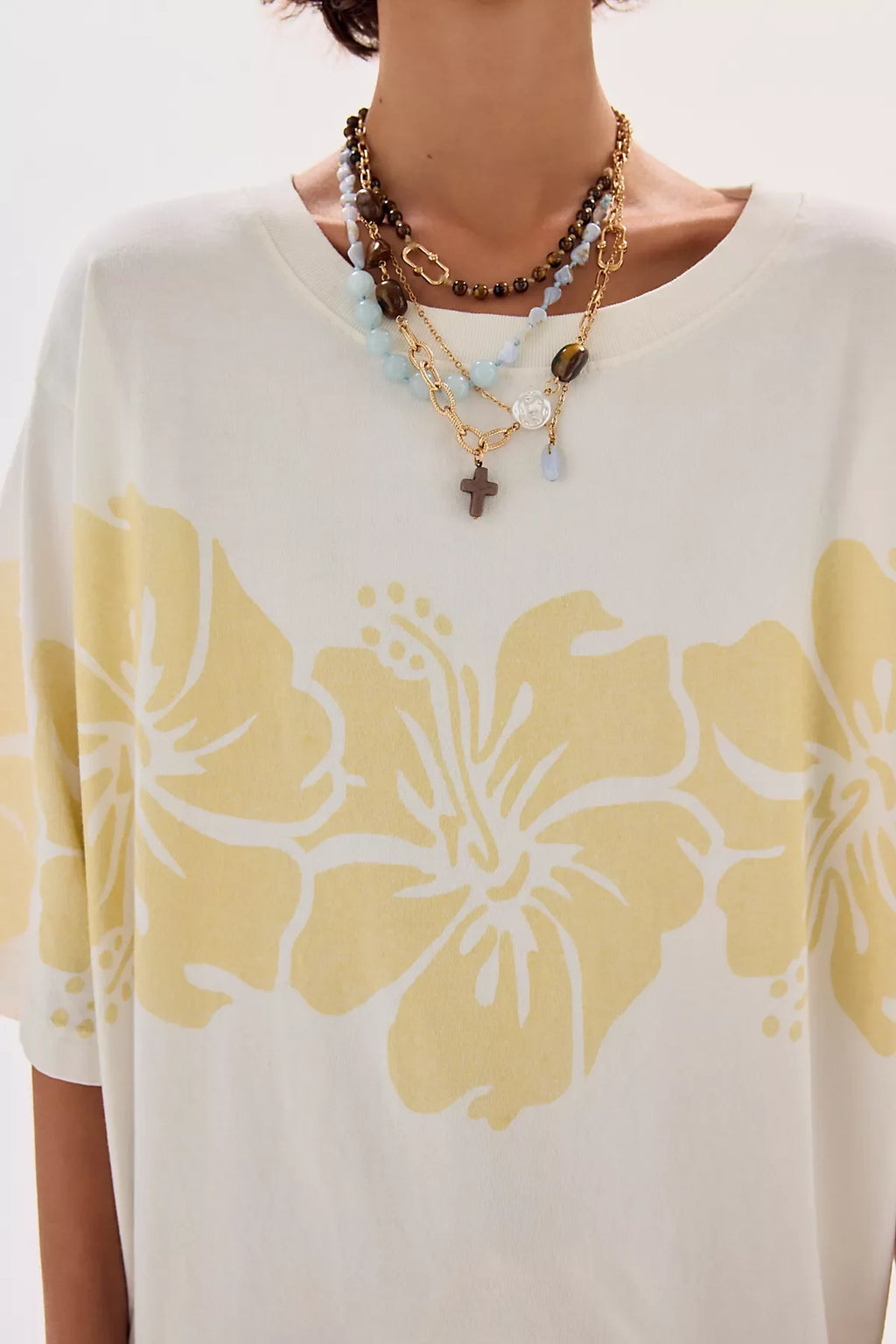 The Bureau Hibiscus Tee
