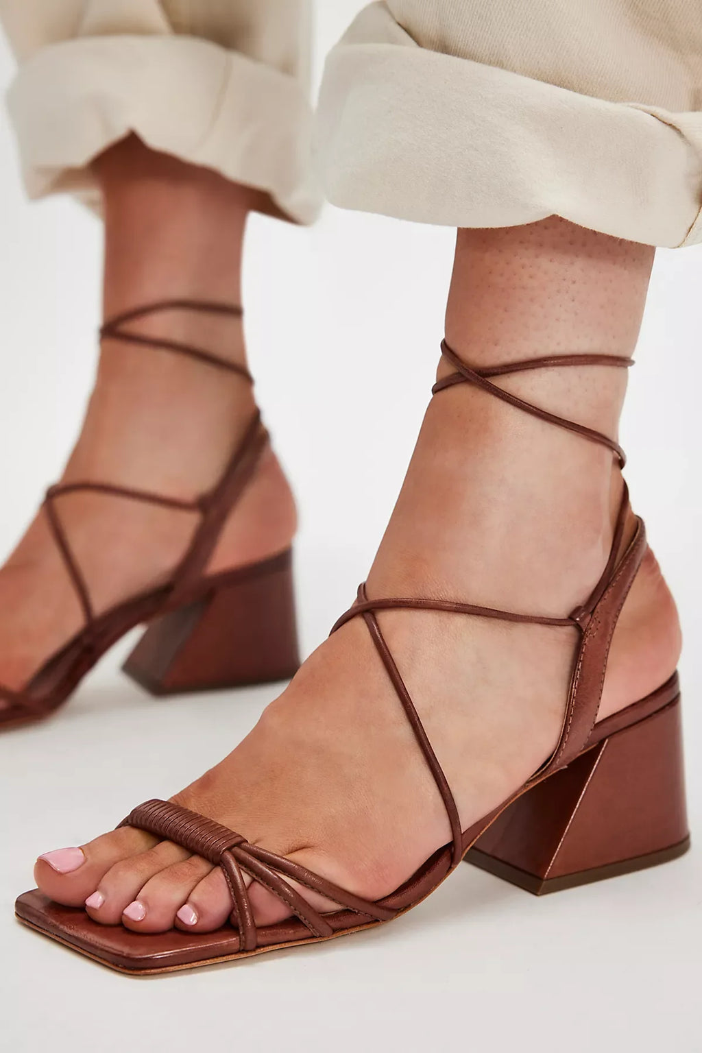 Love Letter Wrap Heels