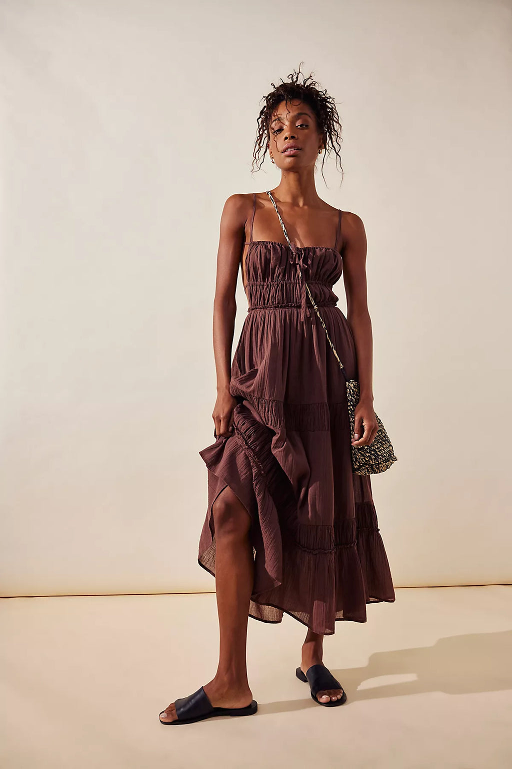 Taking Sides Maxi Dress
