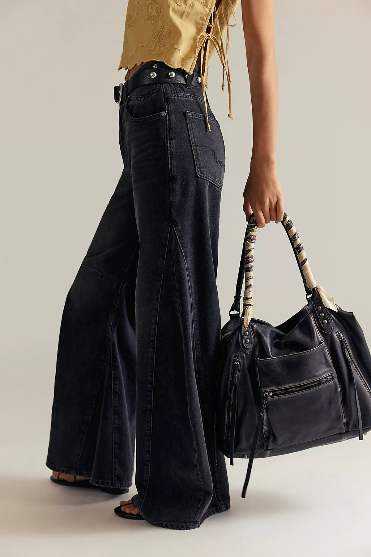 We The Free Eden High Slouchy Flare Jeans