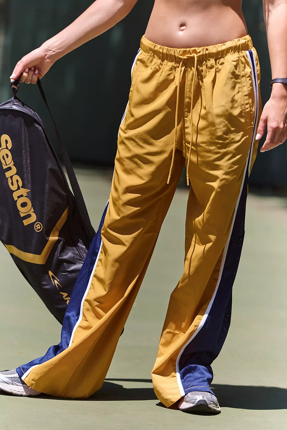 Retro Rider Mesh-Paneled Pants