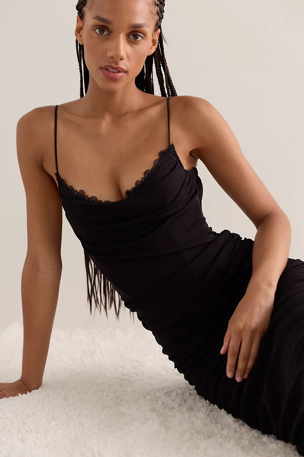 Instant Attraction Midi Slip Dress