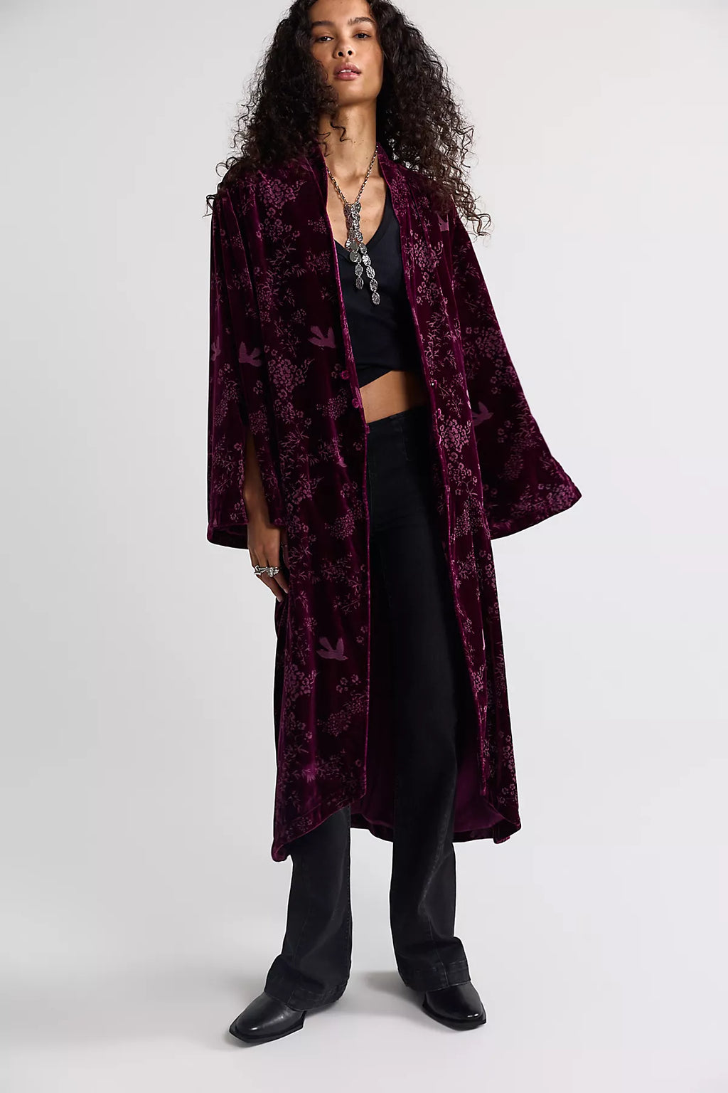 Bella Velvet Duster