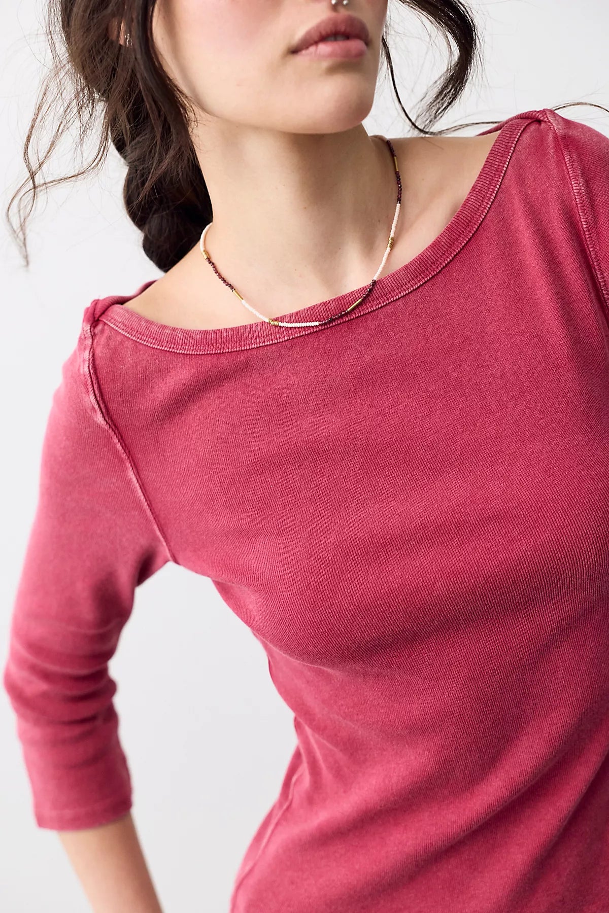 We The Free Atlas Boat Neck Top