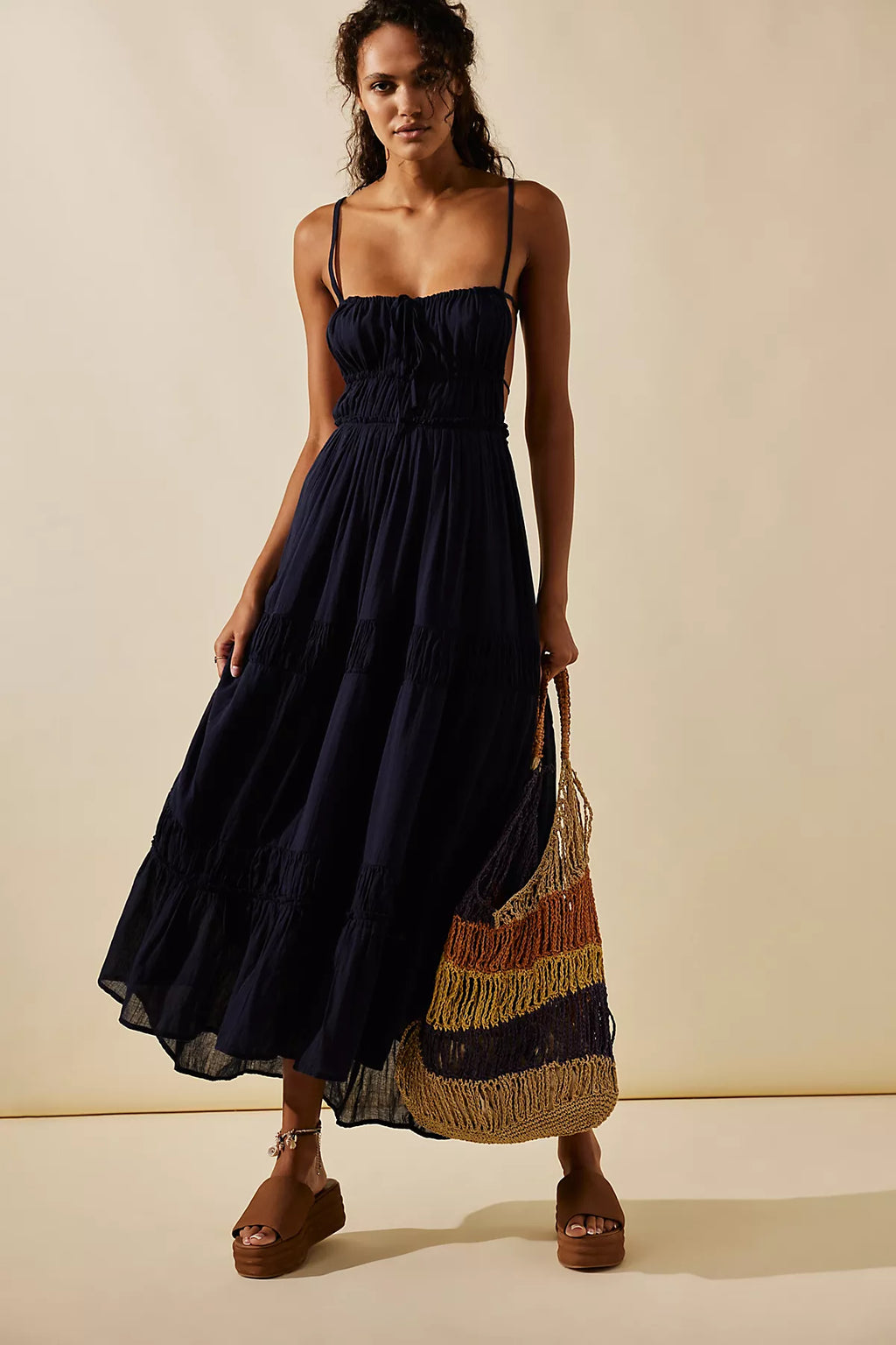 Taking Sides Maxi Dress