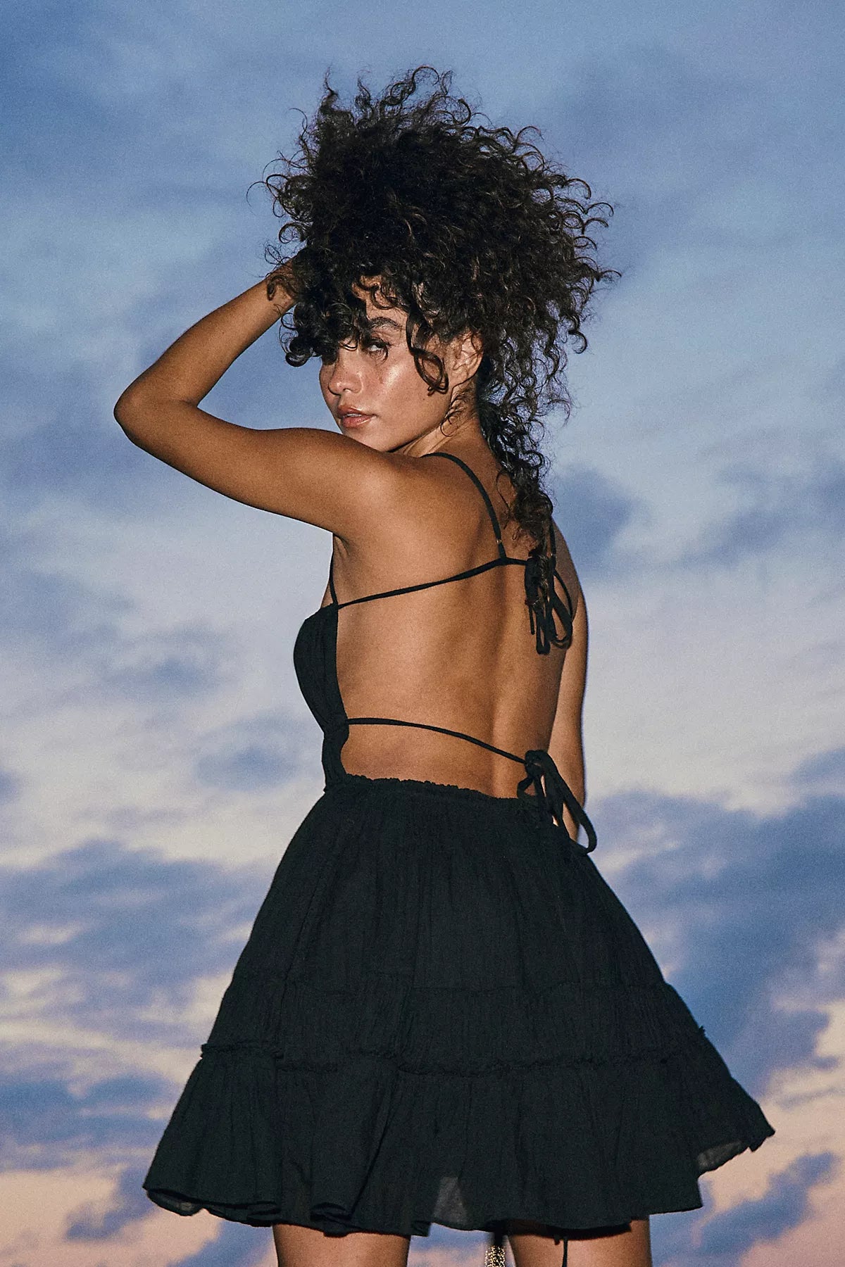 Taking Sides Mini Dress