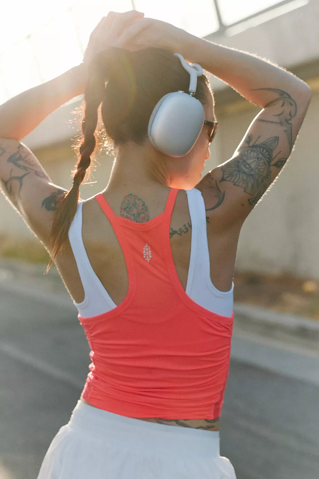 Soft Focus Marathon Logo Cami