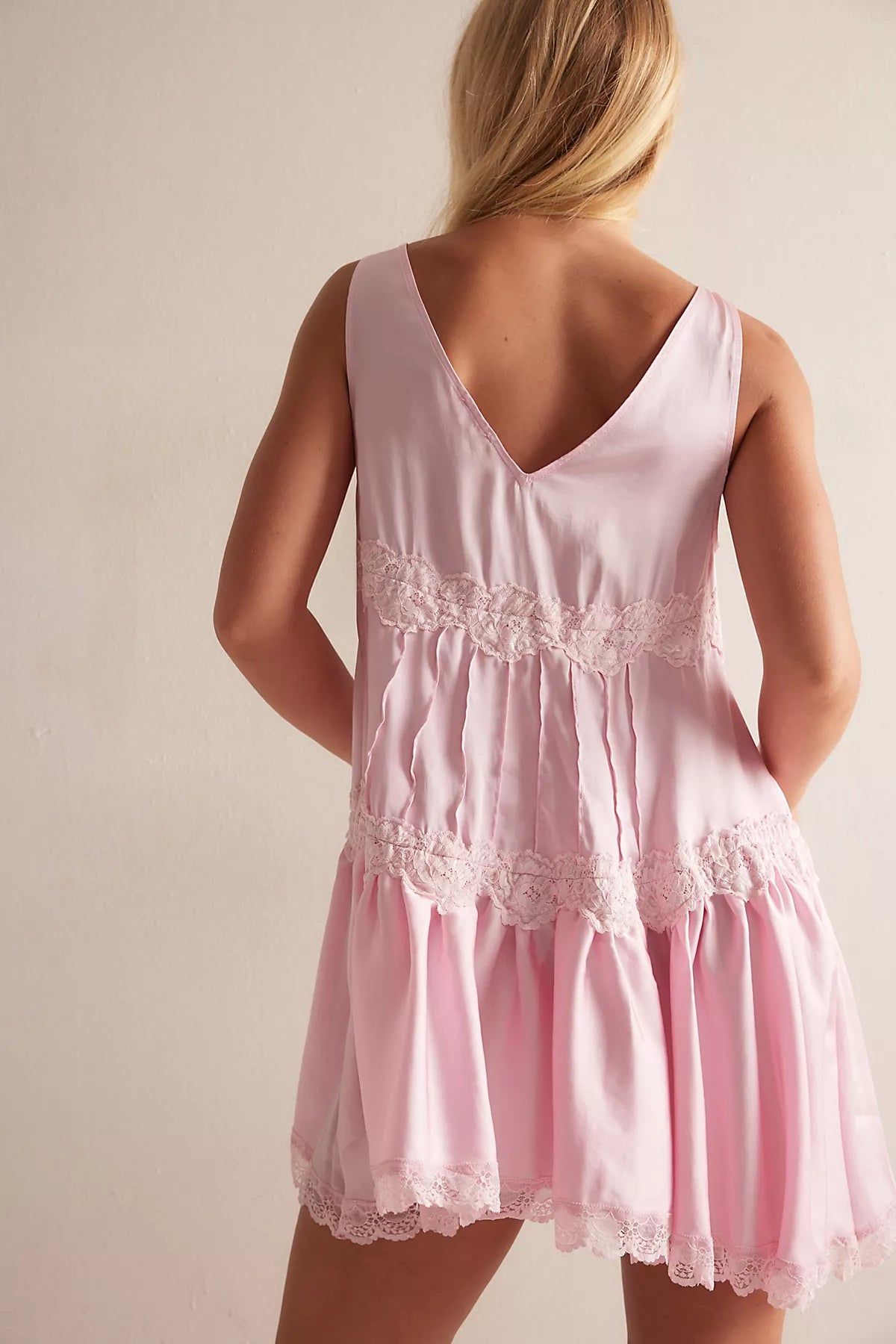 In This Groove Mini Slip Dress