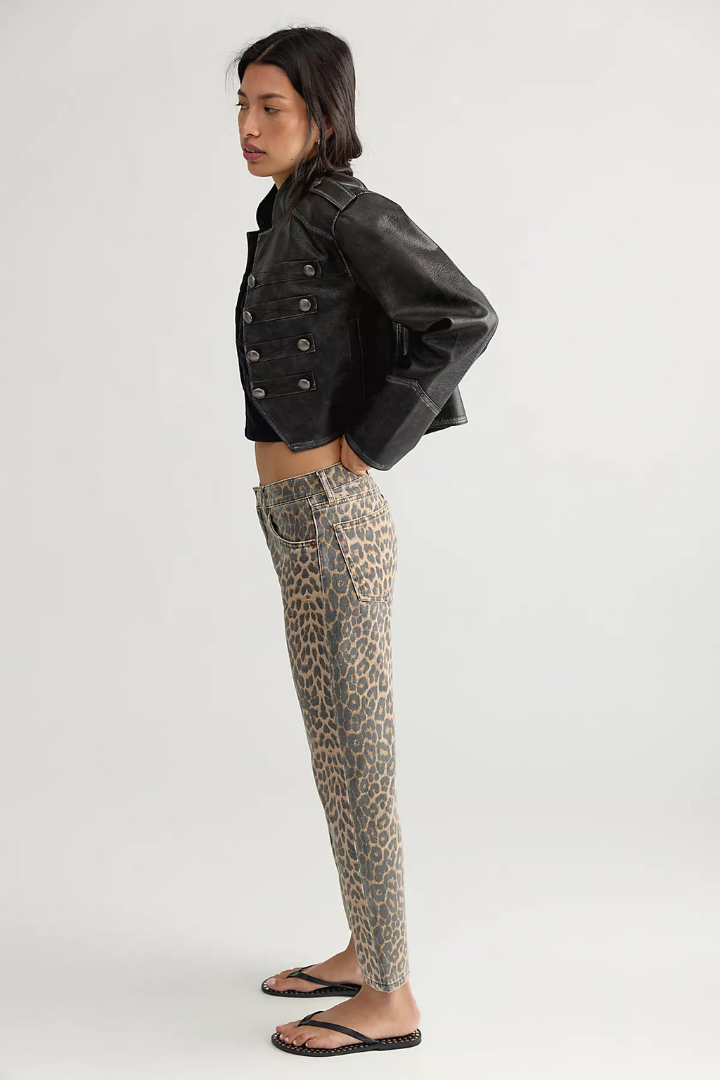 RE/DONE Mid-Rise Blondie Crop Jeans