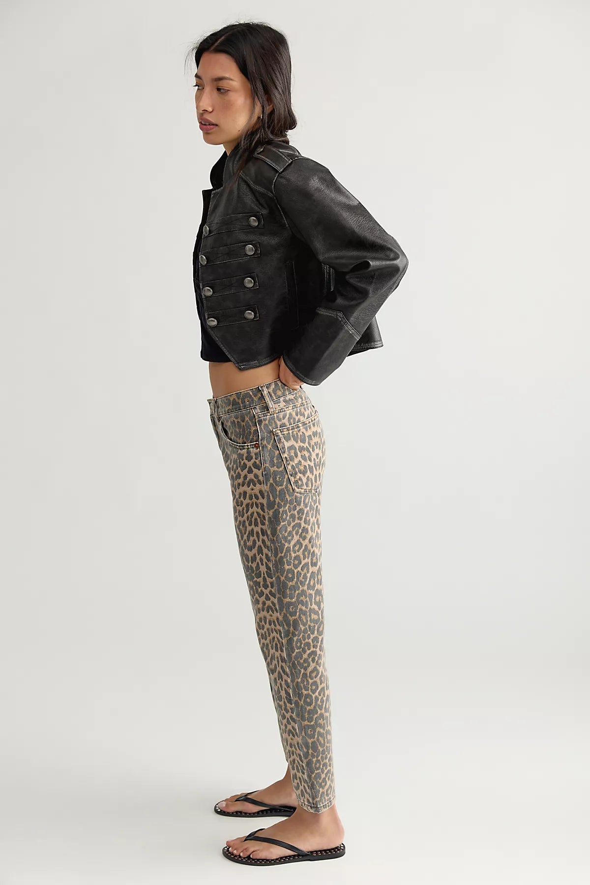 RE/DONE Mid-Rise Blondie Crop Jeans