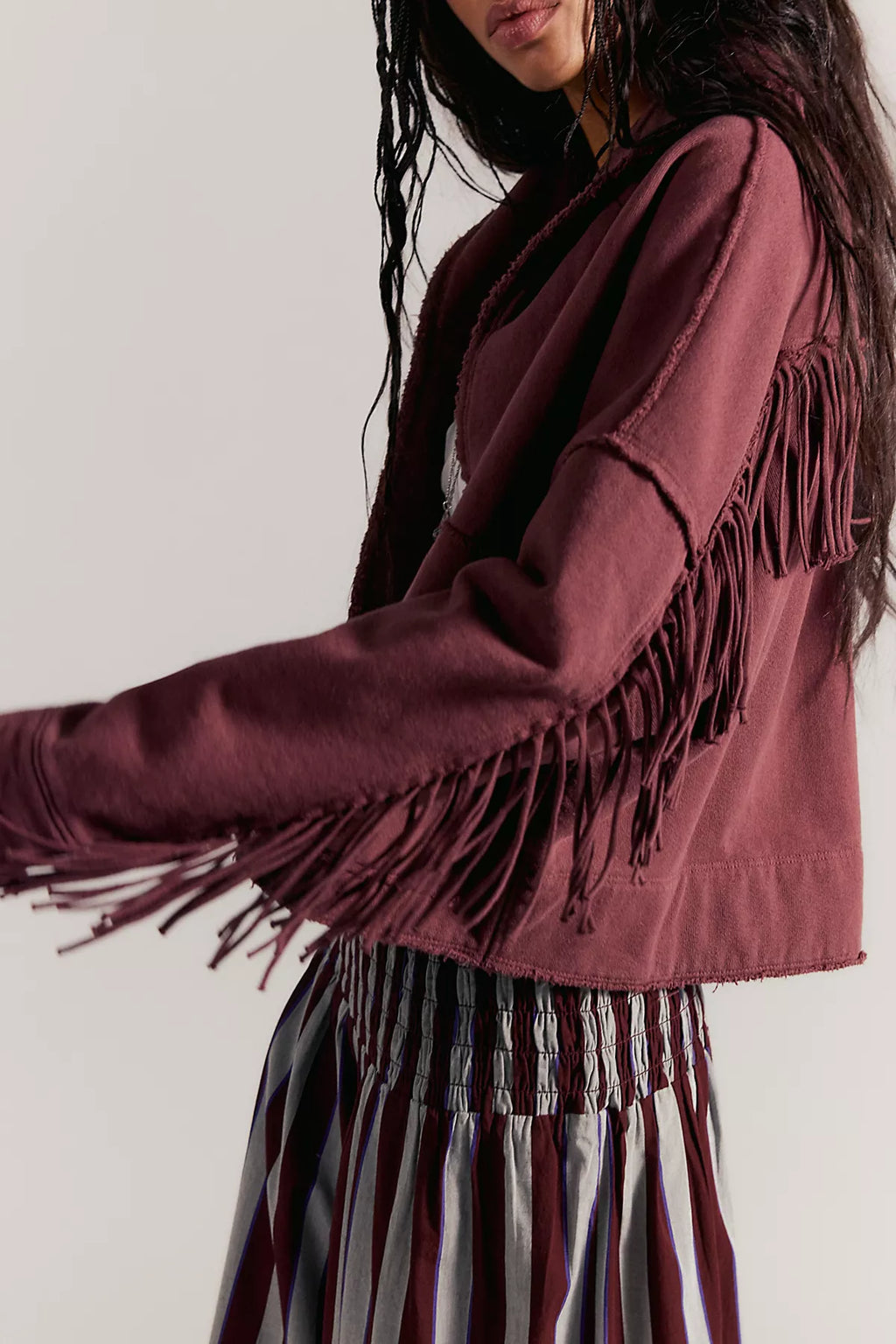 Wyatt Fringe Cardi